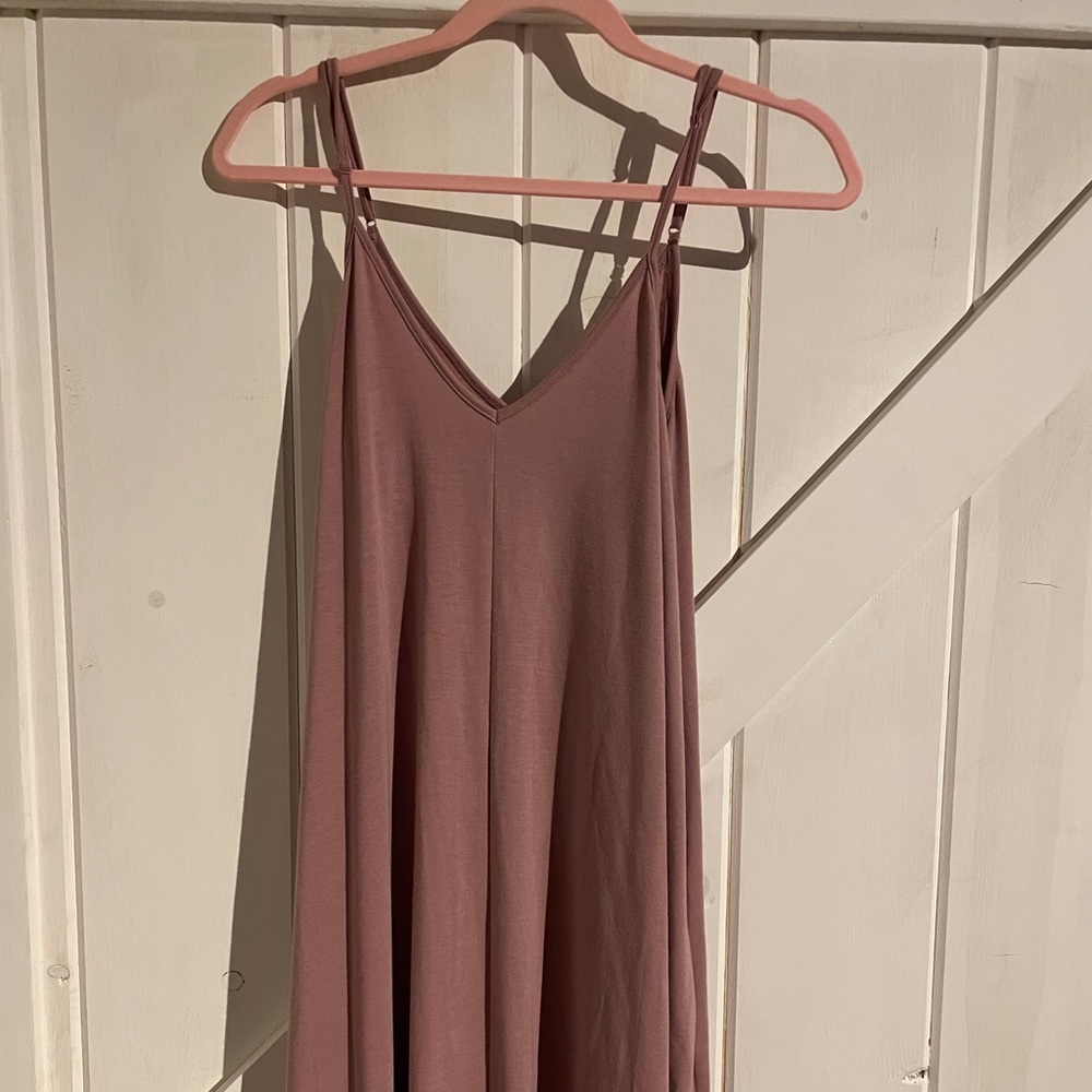 Long Blush Maxi Dress NWOT